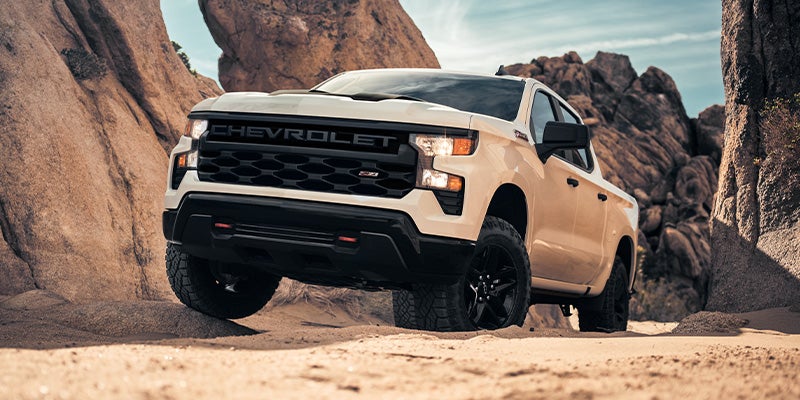 Silverado off-roading
