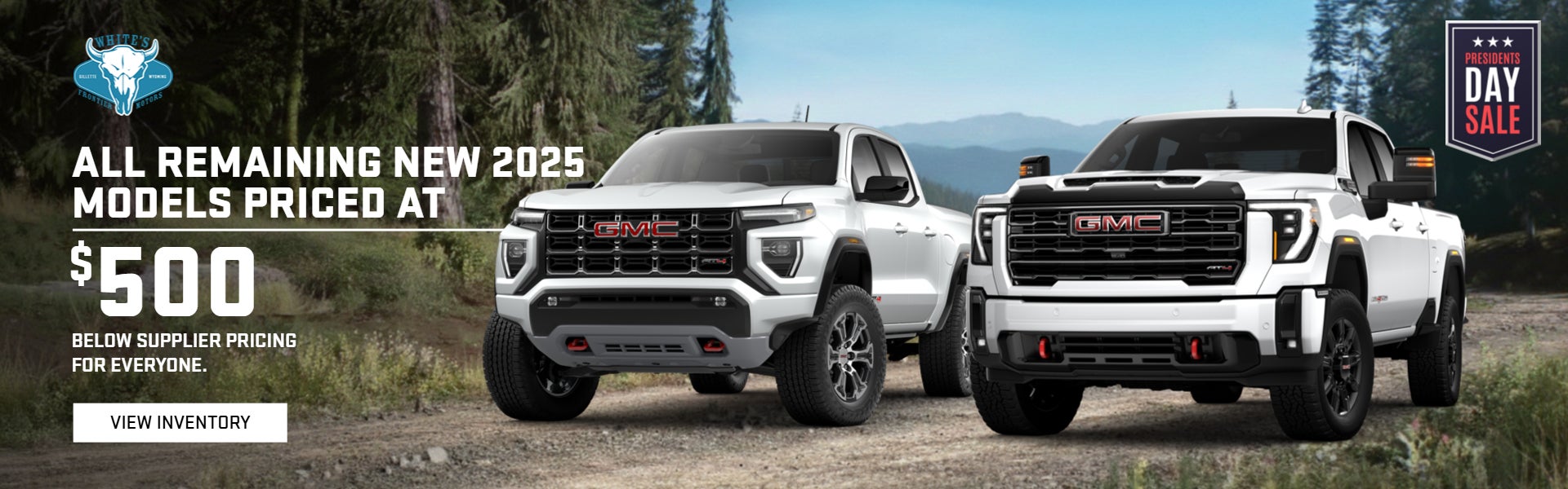 All remaining new 2025 models