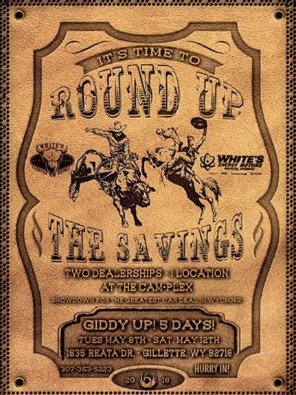 Round up banner